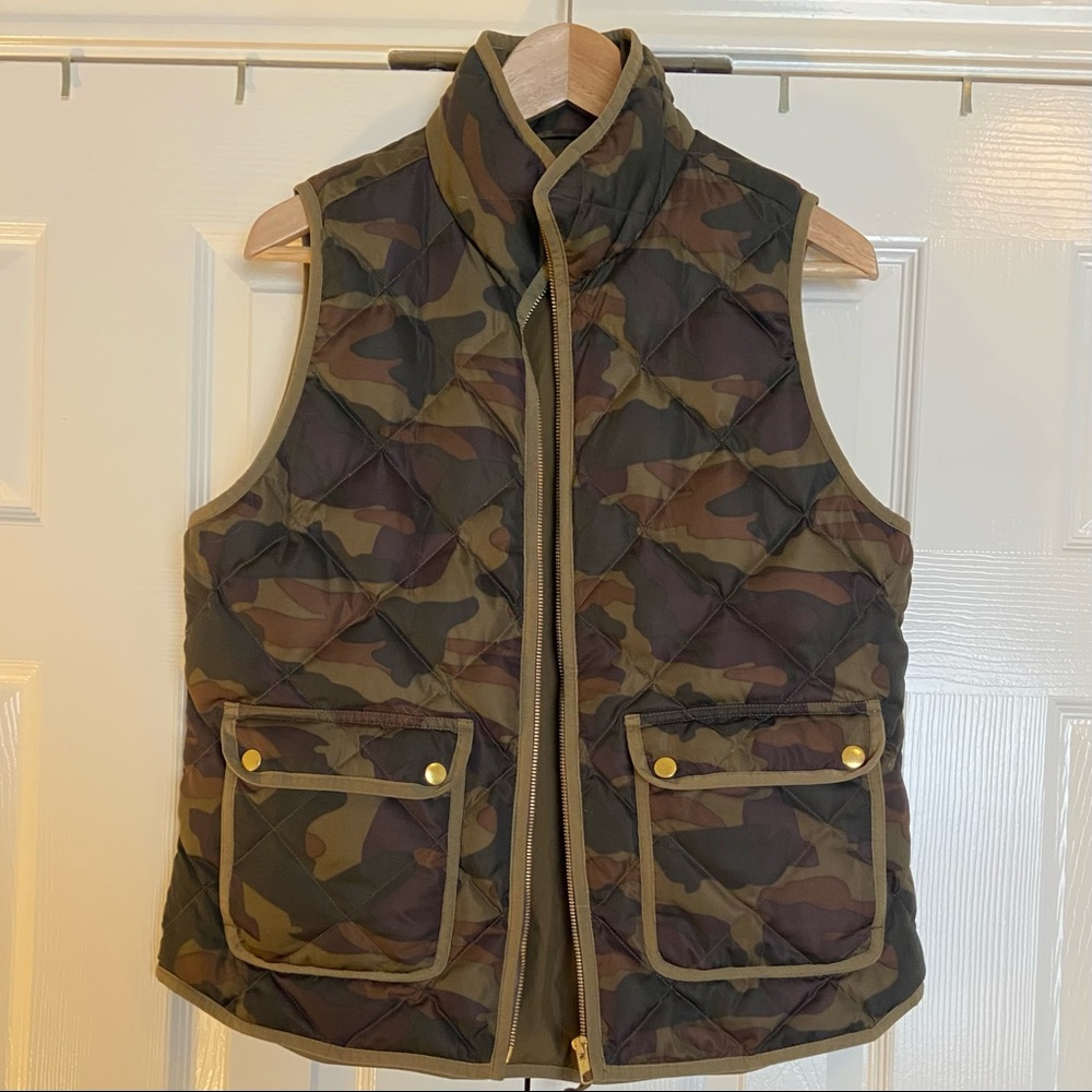 J Crew puffy vest